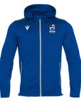 BOSS FREYR - ZIP HOOD ROYAL