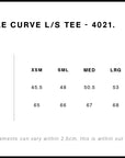 AUNC - AS COLOUR MAPLE CURVE L/S 4021 (WOMENS)