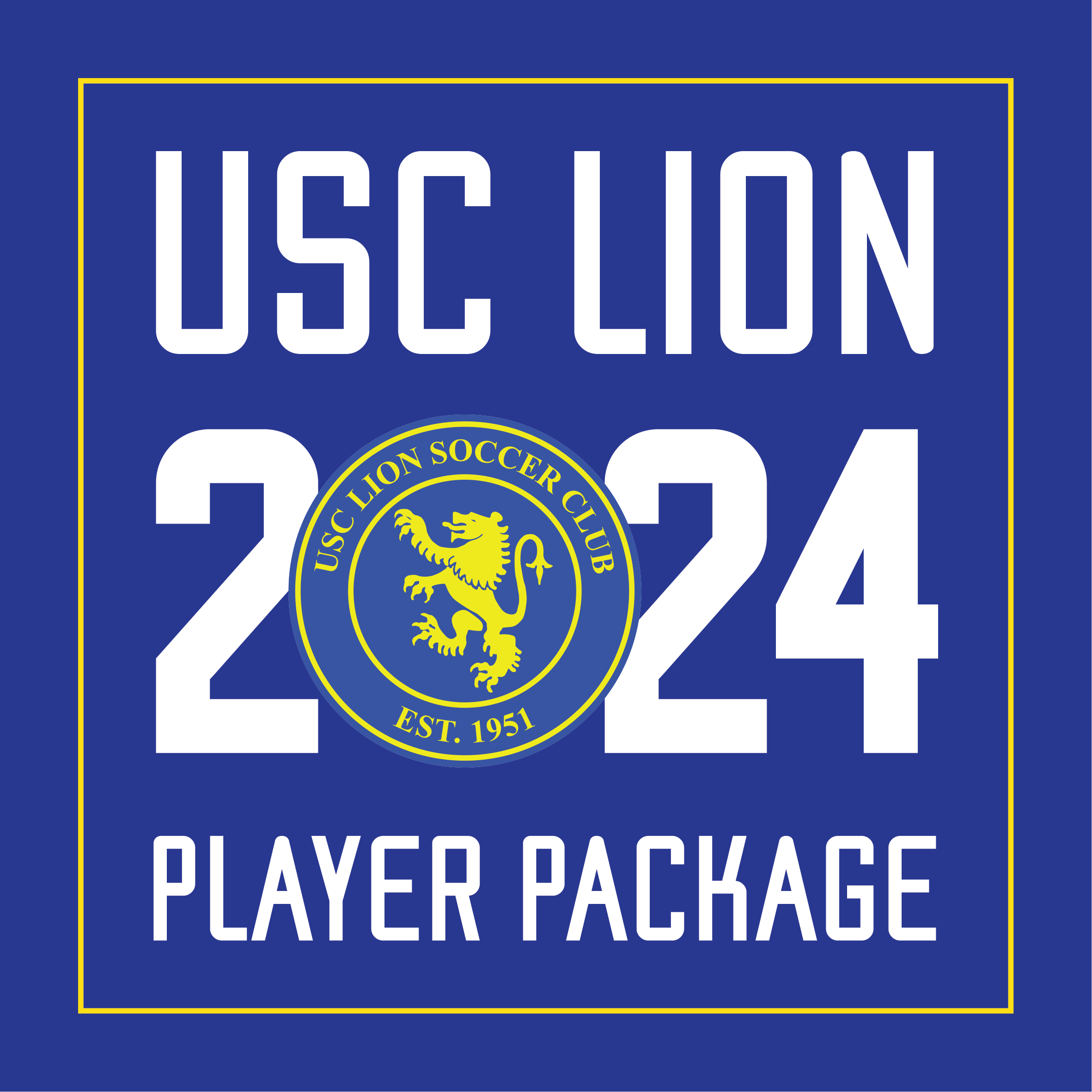 USC LION - 2024 PLAYER PACKAGE