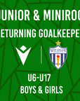 WASC RETURNING JUNIOR GOALKEEPER PACKAGE