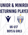 WASC RETURNING JUNIOR PLAYER PACKAGE