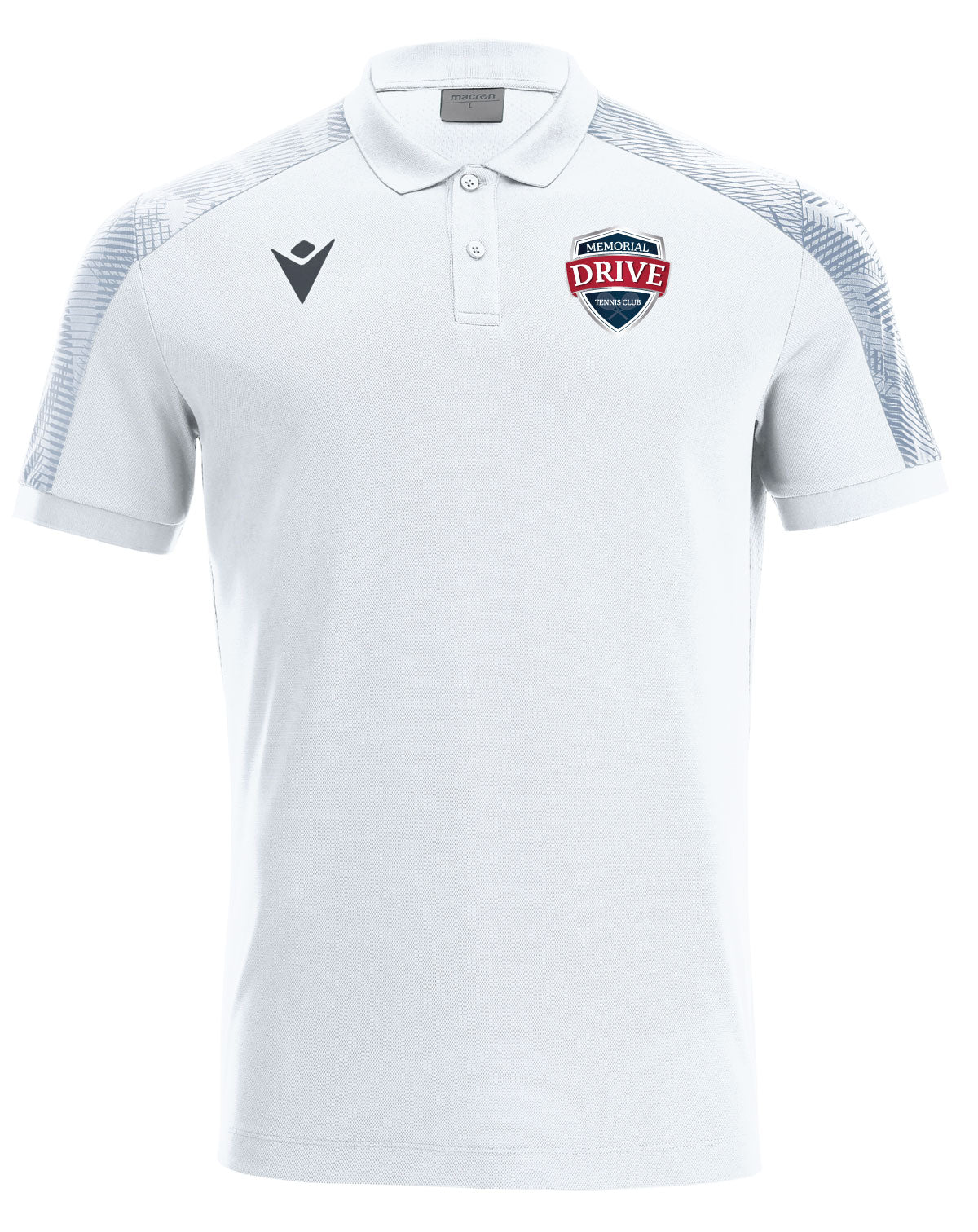 THE DRIVE - MATCH PLAY ROCK POLO WHITE (UNISEX)